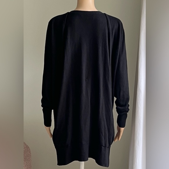 Roberto Rodriguez women's silk cashmere blend long cardigan sweater size large - Picture 5 of 12